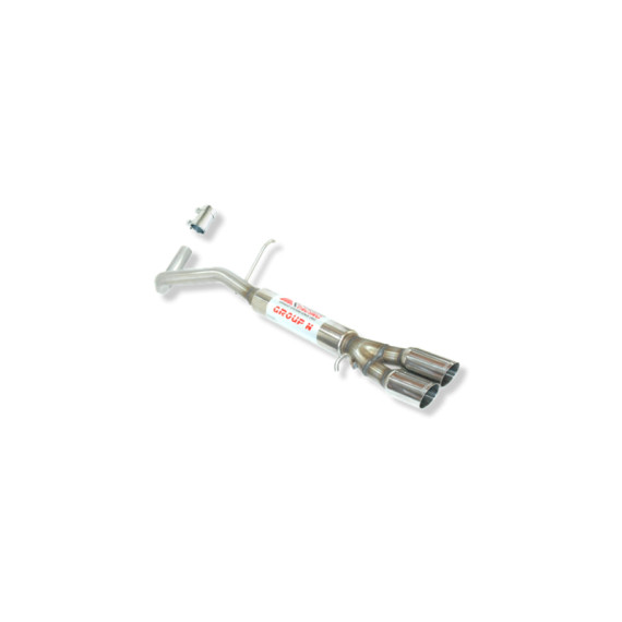 Échappement inox RC Racing Audi A1 1.4 / 1.6 TDI