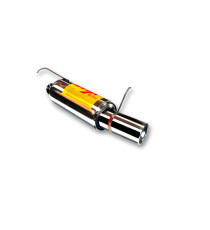 Collecteur tubulaire et silencieux inox RC Racing Citroën AX 1.1 TRS et TZS