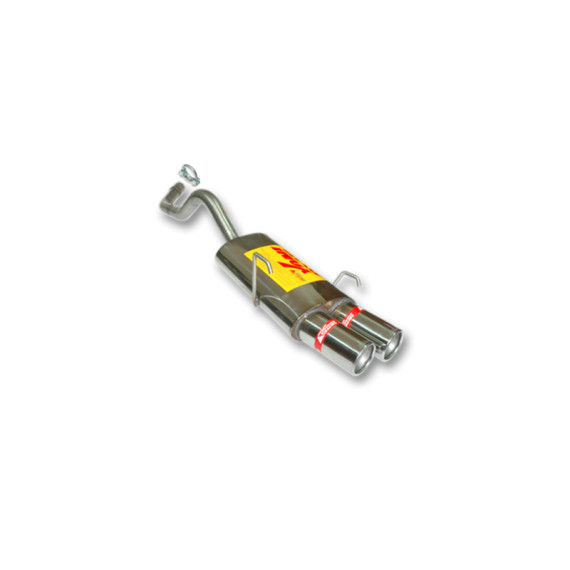 Échappement inox RC Racing Fiat Punto 1.8 16V HGT et 1.9 JTD (depuis 2001)
