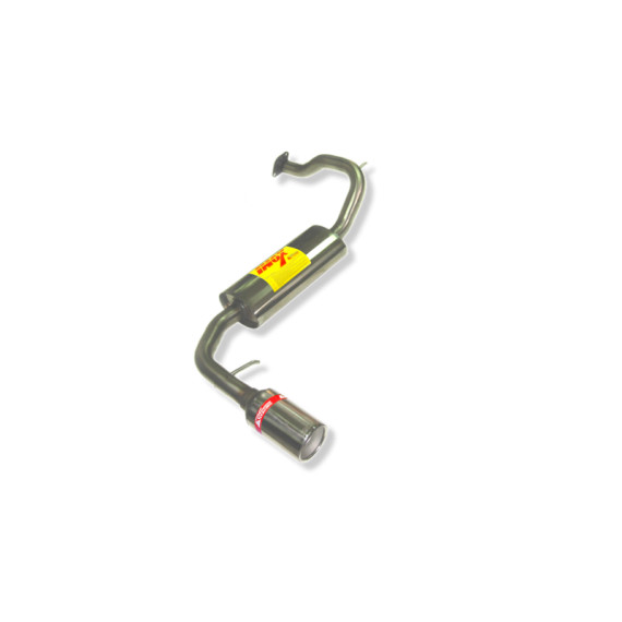 Échappement inox RC Racing Honda Civic 1.3-1.6 16V EC9/ED9 1987-1991