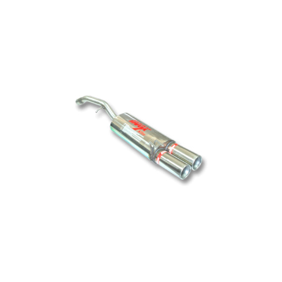 Échappement inox RC Racing Fiat Stilo 1.4 / 1.6 16V et 1.9 JTD (2001-2006)