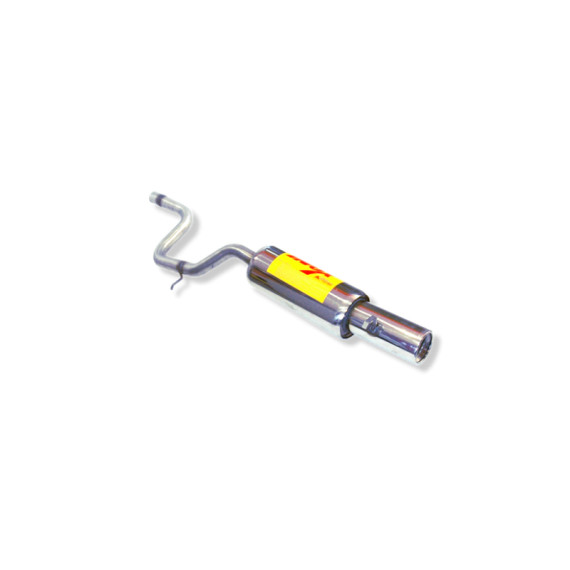 Échappement inox RC Racing Fiat Uno Turbo (depuis 1986)