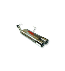 Ligne d'échappement inox RC Racing Honda Prelude 2.2 VTEC, 2.3 et 2.0 16V