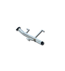 Ligne d'échappement inox RC Racing Nissan Almera N15 1.6 16V et 2.0 D, silencieux arrière