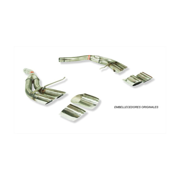 Échappement inox RC Racing Porsche Macan S 3.0 TDI V6 258 cv (depuis 2013)