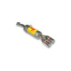 Échappement inox RC Racing Rover 416i 1.6 16V GTI 130cv 90-92