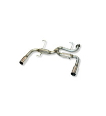 Silencieux arrière double sortie inox RC Racing Suzuki Swift Sport 1.6 136 cv