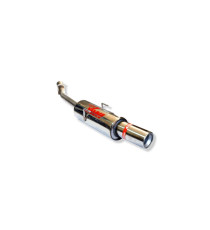 Silencieux arrière inox RC Racing Opel Vectra A 2.0 16V et 2.5 V6 136 à 170 cv