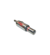 Silencieux arrière inox RC Racing Opel Astra F 1.6 16V hayon 100 cv X16XEL