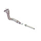 Échappement inox RC Racing Volkswagen Golf I 1.6I 16V 136cv (81-84)
