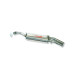 Échappement inox RC Racing Volkswagen Golf II 1.8I 16V Porton Trasero 139ch