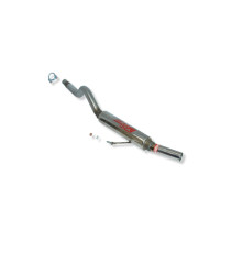 Ligne d'échappement inox RC Racing Renault Clio II 1.4 16V 98 cv