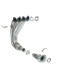 Échappement inox RC Racing Peugeot 106 1.6 8V RALLYE 100 cv 2000