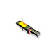 Échappement inox RC Racing Peugeot 206 1.6 8V 90 cv 1999-