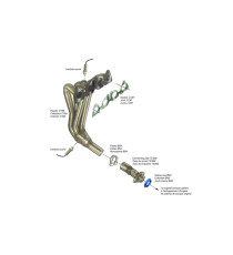 Échappement inox RC Racing Peugeot 206 1.4 16V XS 90 cv