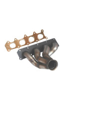 Ligne d'échappement inox RC Racing Peugeot 206 GTI 2.0 16V 136 cv depuis 2000