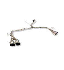 Silencieux arrière Groupe A inox RC Racing Honda Civic Type R FK2 310 ch