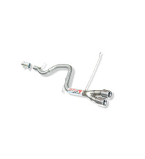 Silencieux arrière inox RC Racing BMW 320i E90 et E91 170 ch double sortie
