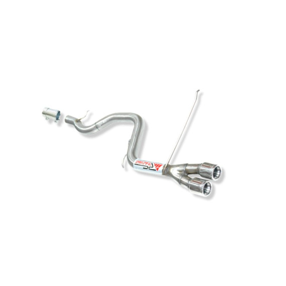 Échappement inox RC Racing BMW 320i E90/E91 2.0 170 cv (2006-2011)