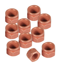 Écrou autobloquant Thermag, acier cuivré