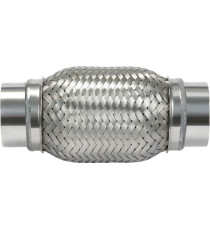 Flexible inox tressé à raccords soudés pour échappement