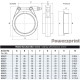 Raccord V-Band Powersprint standard