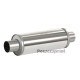 Silencieux rond inox 304L à souder