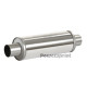 Silencieux rond inox 304L à souder