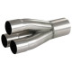 Collecteur inox pour échappement sur mesure