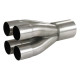 Collecteur inox pour échappement sur mesure
