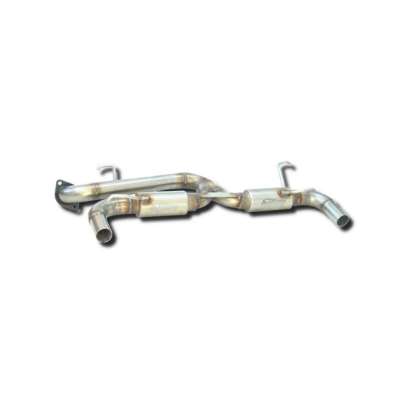 Échappement inox RC Racing Toyota GT86 2.0 200 cv (depuis 2012)