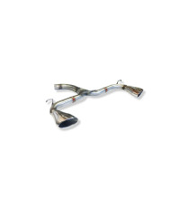 Ligne d’échappement arrière inox RC Racing Seat Leon SC 5F FR 1.8 et 2.0 TSI
