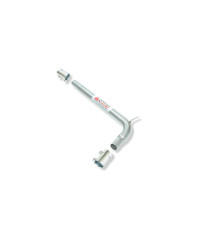Ligne d'échappement inox RC Racing Audi A1 1.4 et 1.8 TFSI, 2.0 TDI