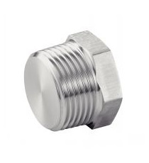 Bouchon mâle inox Gaz conique (sonde EGT) avec tête hexagonale