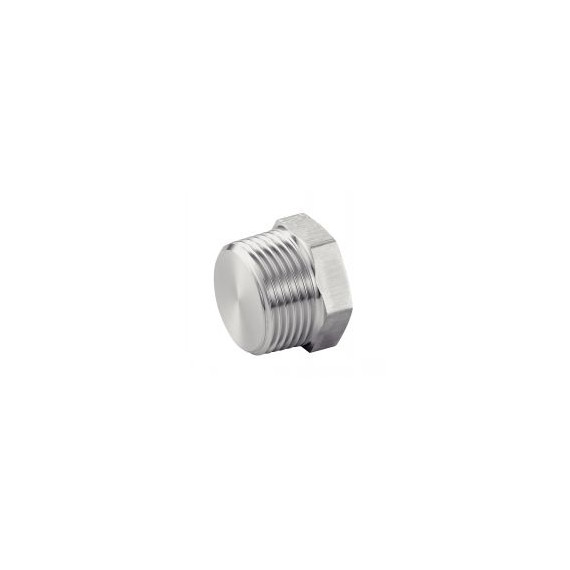 Bouchon mâle inox NPT (sonde EGT) avec tête hexagonale