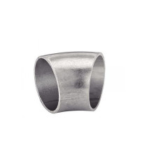Coude d'échappement inox à souder