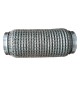 Flexible ondulé grillagé 304L femelle pour tube 48mm longueur 152mm