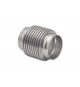 Flexible compensateur inox 304 femelle pour tube 57mm longueur 76mm