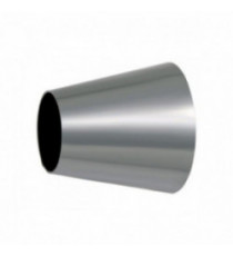 Réducteur conique symétrique inox diamètres 100 à 63.5mm - longueur 100mm