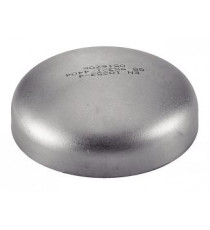 Fond bombé 139.7mm à souder et percer en inox 304L pour silencieux d'échappement