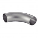 Coude En Inox A2 Satiné Pour Tube 42.4mm - Épaisseur 2mm, Garde-corps - Marque FP INOX, Neuf