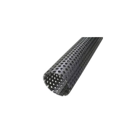 Tube perforé inox diamètre 60.3mm longueur 0.55M pour silencieux échappement