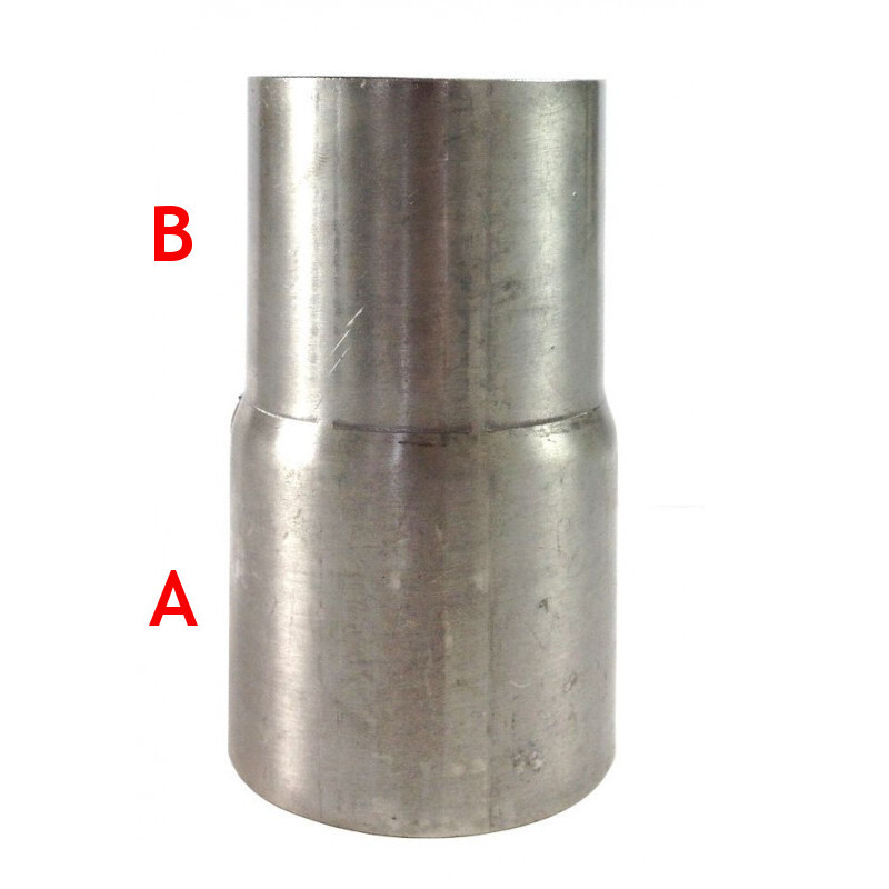 réducteur en inox diametre 60mm > 55mm longueur 110 mm