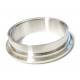 Bride collecteur inox V-Band pour carter TIAL GT/GTX55