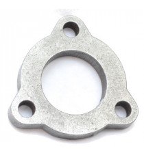 Bride collecteur acier avec 3 trous lisses pour turbo GARRETT GT1241