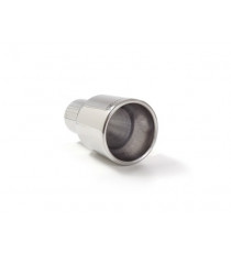 Embout de silencieux rond 102mm pour tube 60.3mm, longueur 180mm