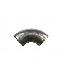 Coude inox poli 90° 3D diamètre 76.1mm épaisseur 1.5mm