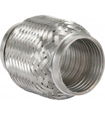 Flexible inox renforcé pour échappement