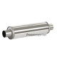 Silencieux POWERSPRINT Inox 304L À Souder Diamètre Intérieur 70mmCorps 125mm