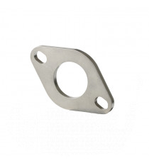 Bride inox pour tube 38mm, 2 passages de vis